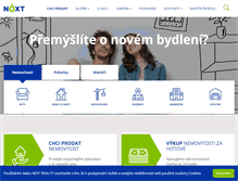 Tablet Screenshot of nextreality.cz